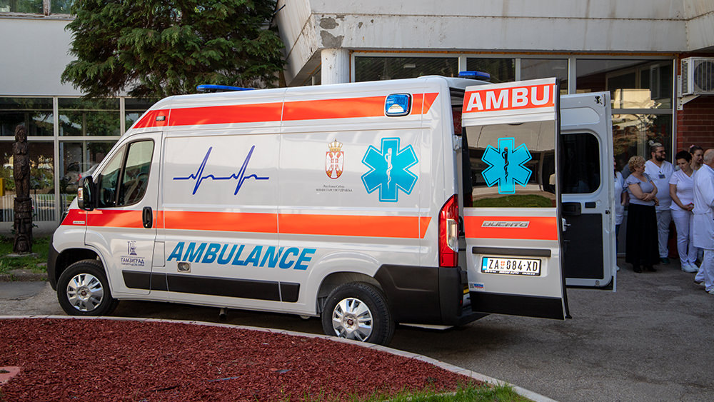 Novo sanitetsko vozilo za Specijalnu bolnicu za rehabilitaciju „Gamzigrad“