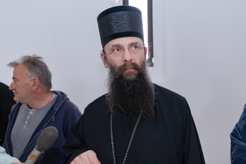 Episkop Ilarion i gradonačelnik Zaječara Boško Ničić obišli radove na izgradnji hrama u Šipikovu