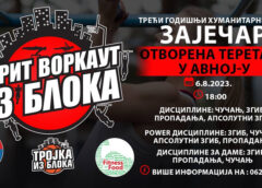 3. Humanitarno takmičenje „Strit vorkaut iz bloka” u Zaječaru