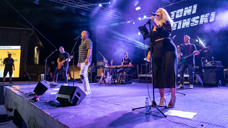 Toni Cetinski održao koncert u okviru 62. Festivala kulture mladih Srbije u Knjaževcu